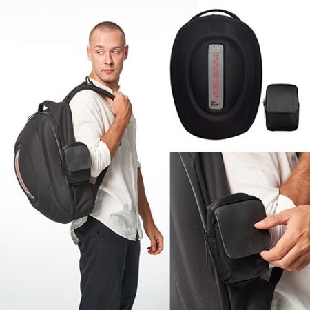 Сжатая твердая оболочка EVA 
    Рюкзакс магнитной пряжкой для сумки для аксессуаров